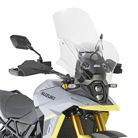 SUZUKI V-Strom 800SE (23 25) CÚPULA GIVI TRANSPARENTE CON SPOILER SUZUKI V-Strom 800SE (23 25) CÚPULA GIVI TRANSPARENTE CON SPOILER